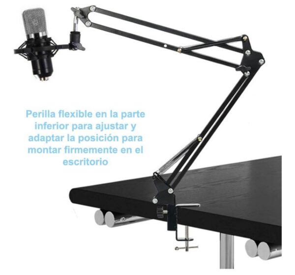 Microfono condensador con brazo - Imagen 3