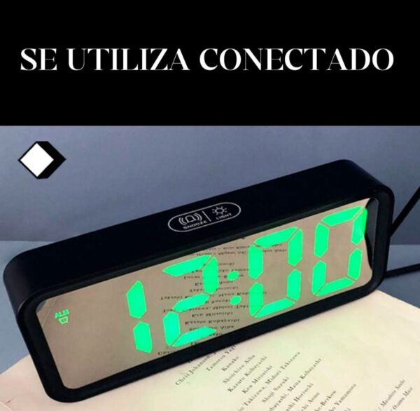 Reloj  led mirror
