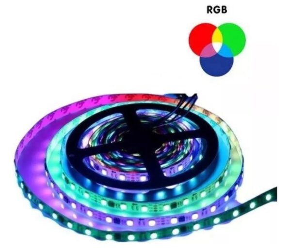 Luces led 5 metros RGB 5050 - Imagen 3