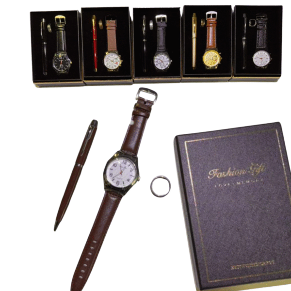 Combo regalo reloj+lapicera+anillo